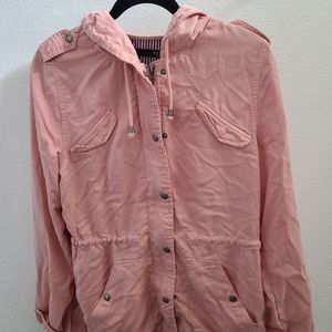 Pink utility jacket